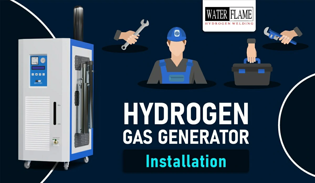 Hydrogen Generator installed in the factory